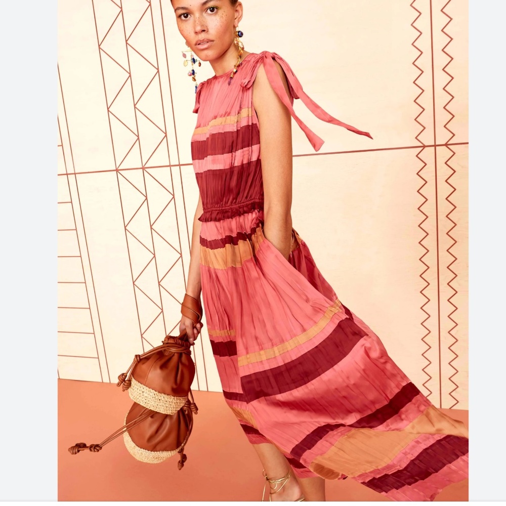 Ulla Johnson Alessa dress in Cerise